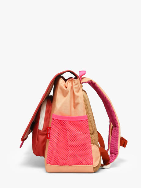 Cartable Hello hossy Beige cool kids P6 vue secondaire 2