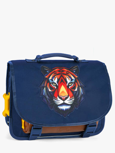 Cartable 2 Compartiments Stones and bones Bleu boys B vue secondaire 2