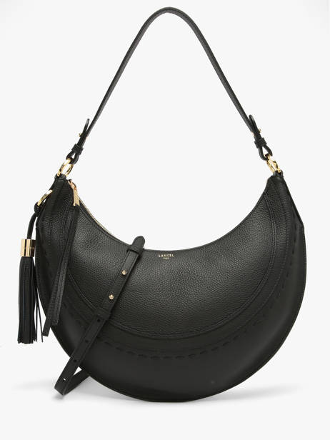 Sac Porté épaule Hoboheme Cuir Lancel Noir hoboheme A14217