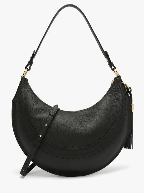 Sac Porté épaule Hoboheme Cuir Lancel Noir hoboheme A14217 vue secondaire 5