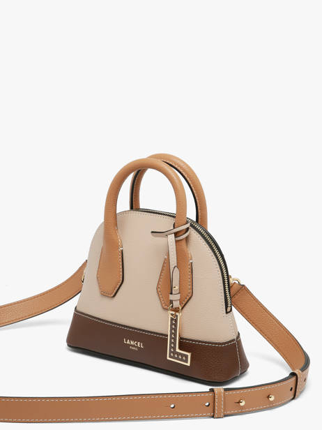 Cross Body Tas Belleville Leder Lancel Beige belleville A14328 ander zicht 1