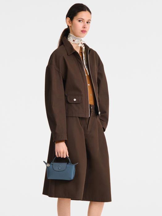 Longchamp Le pliage one Clutch Grijs