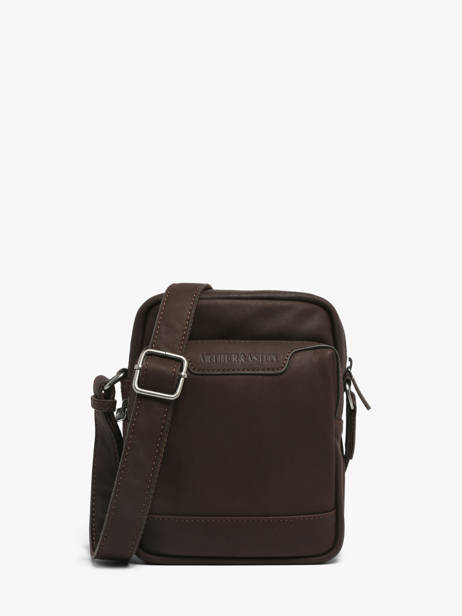 Sac Bandoulière Arthur & aston Marron arsene 7