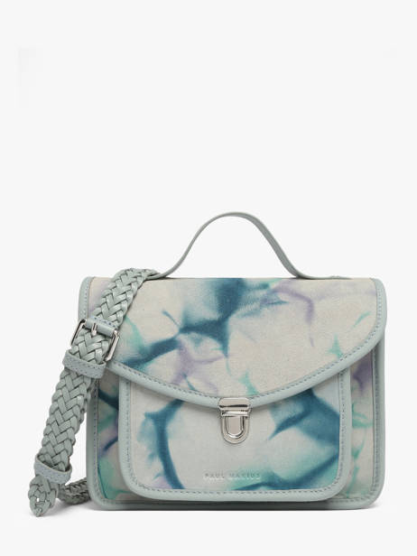 Sac Bandoulière Tie & Dye Cuir Paul marius Multicolore tie & dye GEORGTIE
