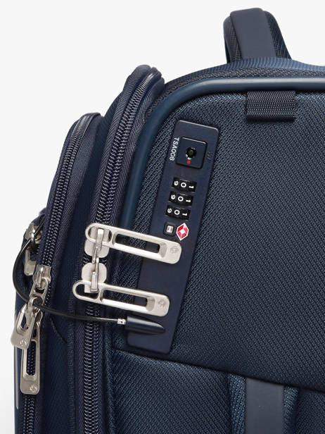 Handbagage Samsonite Blauw respark KJ3004 ander zicht 1