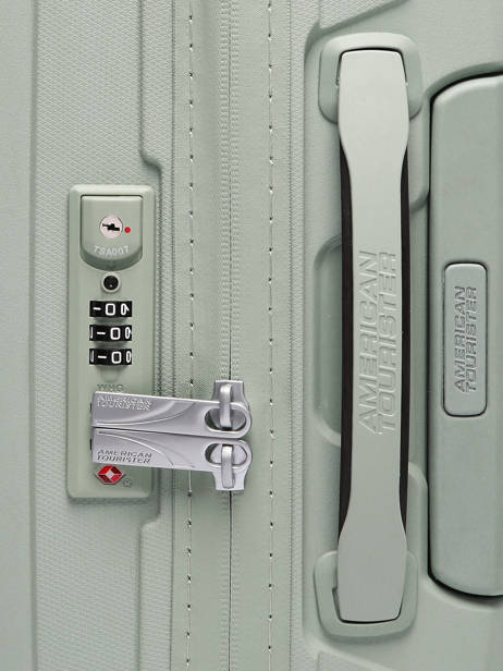 Handbagage Airconic American tourister Groen airconic 88G001 ander zicht 1