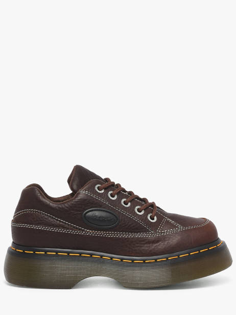 Sneakers Met Platformzool Uit Leder Dr martens Bruin women 41129200