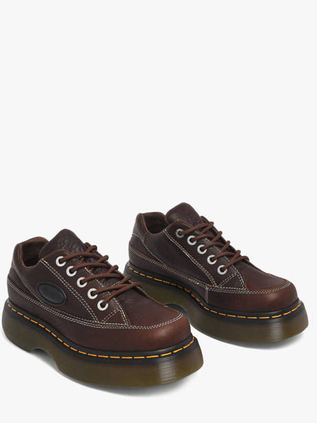 Sneakers Met Platformzool Uit Leder Dr martens Bruin women 41129200 ander zicht 1