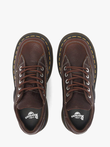 Sneakers Met Platformzool Uit Leder Dr martens Bruin women 41129200 ander zicht 3