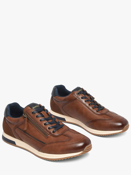 Sneakers Redskins Bruin men LAKEN ander zicht 1