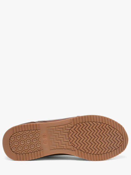 Sneakers Redskins Bruin men LAKEN ander zicht 4