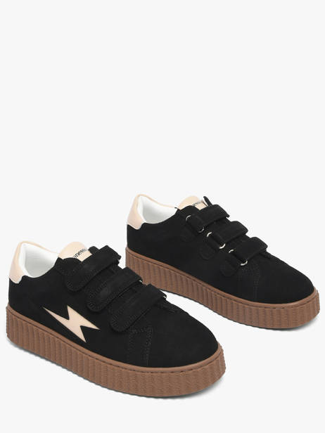 Sneakers Met Platformzool Vanessa wu Zwart women BK2954NR ander zicht 2