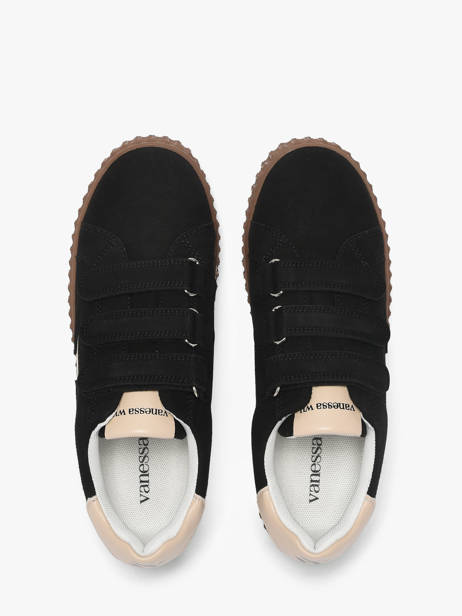 Sneakers Met Platformzool Vanessa wu Zwart women BK2954NR ander zicht 3