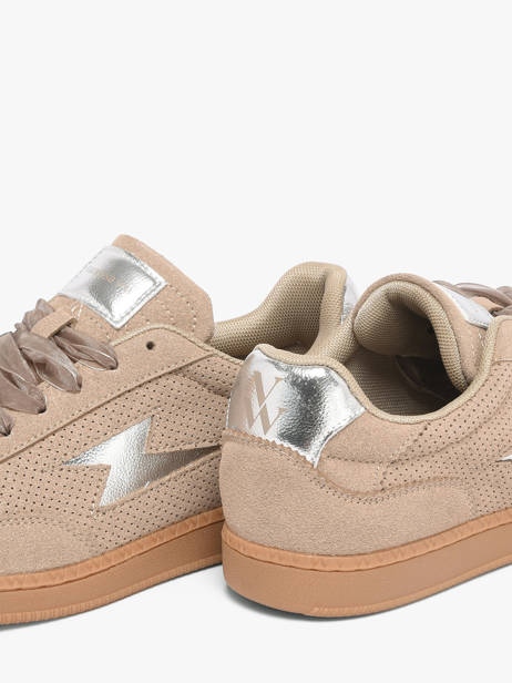 Sneakers Vanessa wu Bruin women BK2948TP ander zicht 2