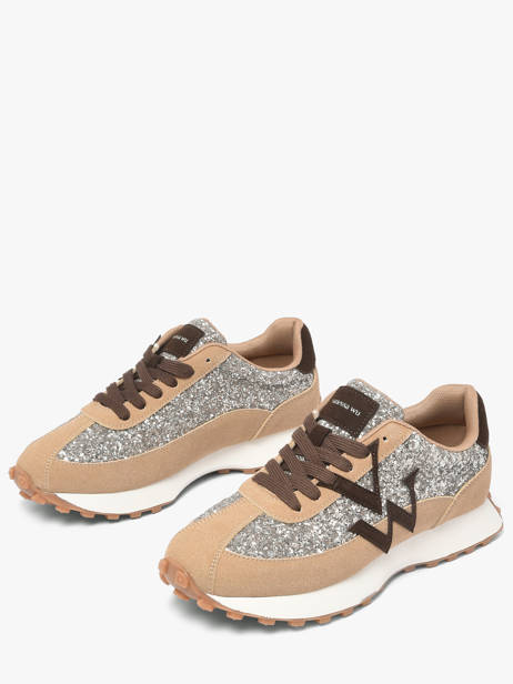 Sneakers Vanessa wu Beige women BK2947BG ander zicht 1