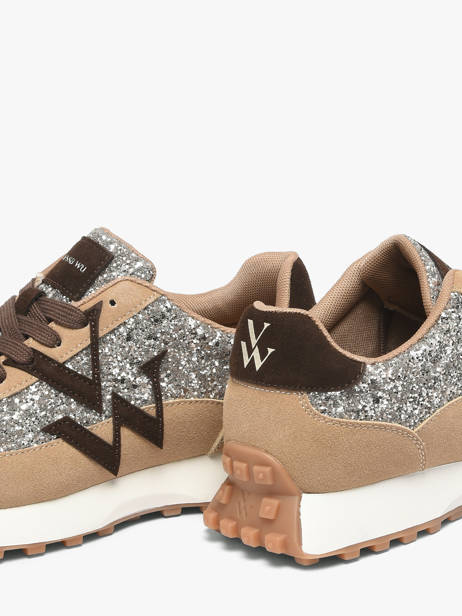 Sneakers Vanessa wu Beige women BK2947BG ander zicht 2