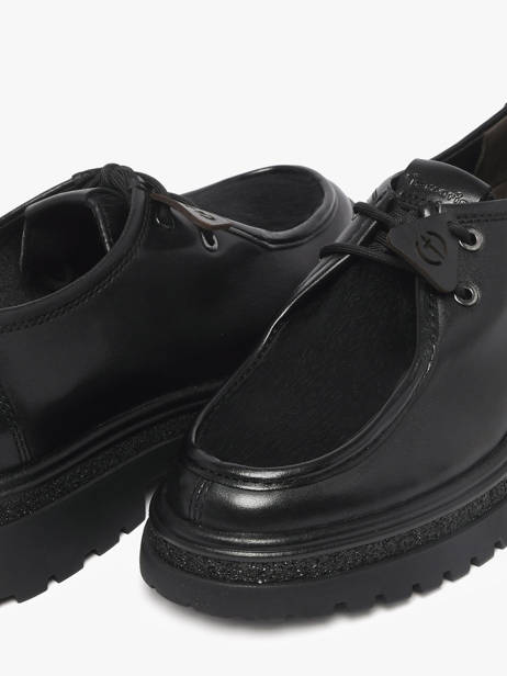 Derby Veterschoenen Uit Leder Tamaris Zwart women 47 ander zicht 2