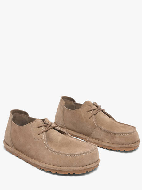 Derby Veterschoenen Uit Leder Birkenstock Beige men 1034384 ander zicht 1
