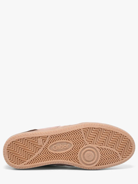 Sneakers Uit Leder Gabor Rood women 5 ander zicht 4