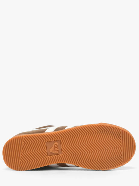 Sneakers Uit Leder Gola Bruin women CLB538FW ander zicht 4