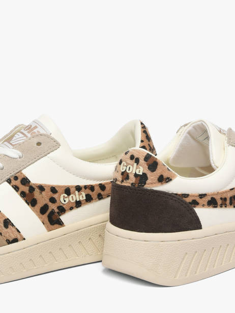 Sneakers Gola Wit women CLB908WF ander zicht 2