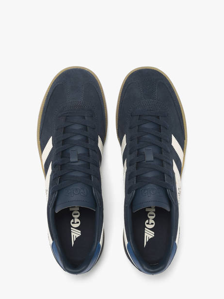 Sneakers En Cuir Gola Bleu men CMB735ET vue secondaire 3