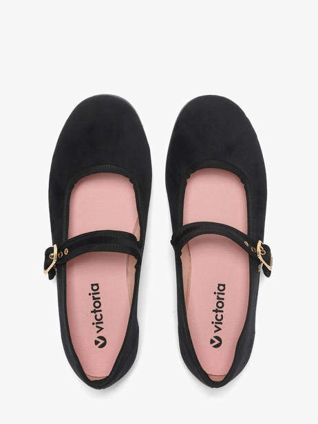 Ballerines Avec Brides Victoria Noir women 1080111 vue secondaire 3