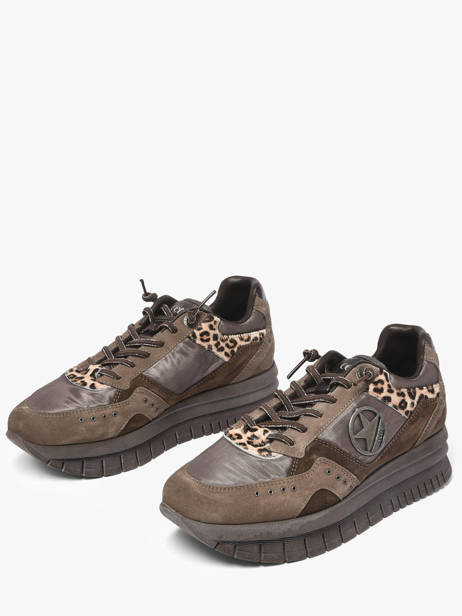Sneakers Plateforme Cetti Marron women SRA vue secondaire 1