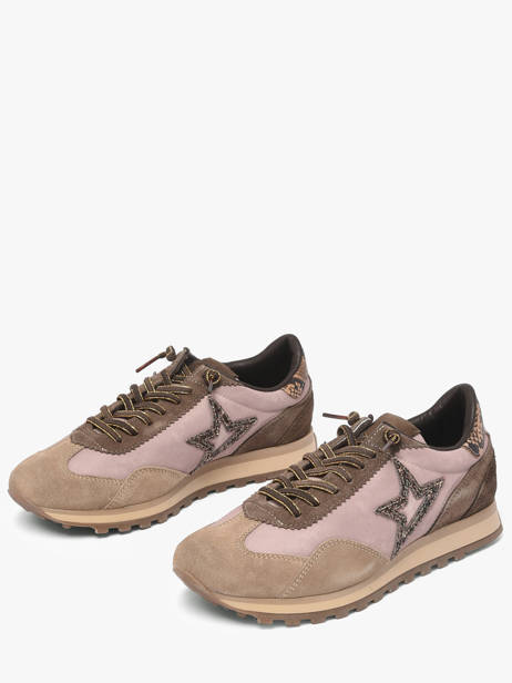 Sneakers Met Platformzool Cetti Roze women SRA ander zicht 2