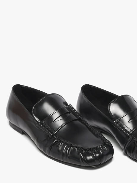 Mocassins Uit Leder Alohas Zwart women 10113501 ander zicht 2