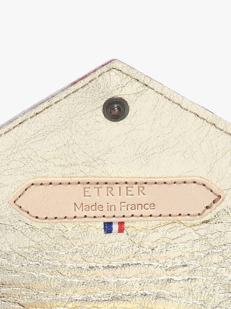 Portemonnee Agnes Leder Etrier Bruin agnes EAGN5018 ander zicht 1