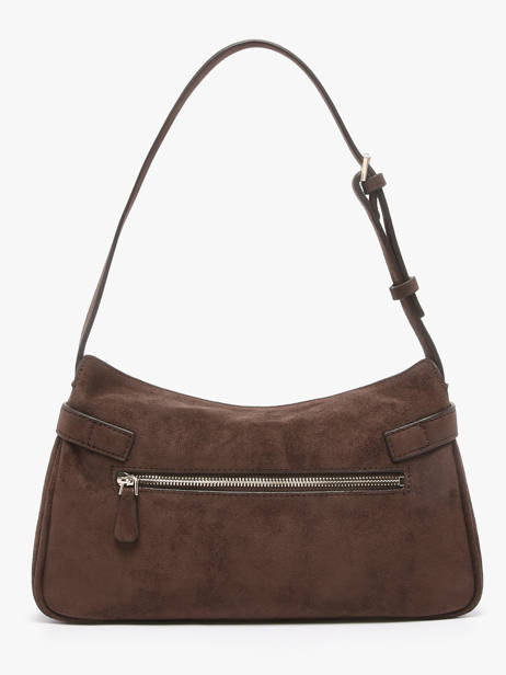Schoudertas Ella Suède Guess Bruin ella SG975418 ander zicht 3