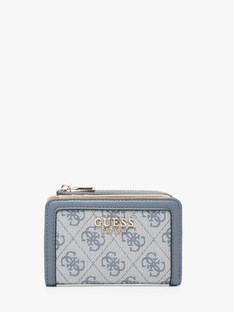 Portefeuille Guess Bleu lindsey SG974915
