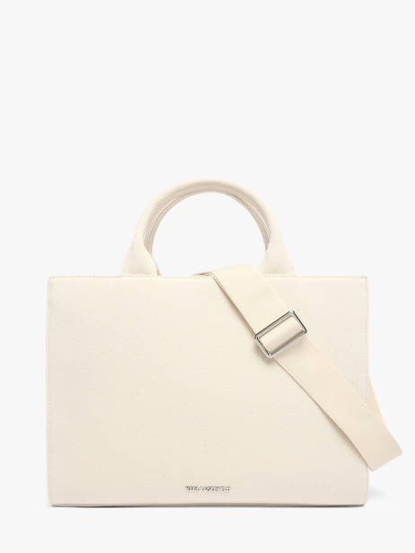 Handtas K Ikon Katoen Karl lagerfeld Beige k ikon B3W50064 ander zicht 3