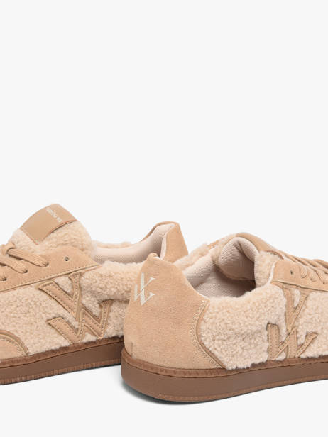 Sneakers Vanessa wu Beige women BK2950BG ander zicht 2