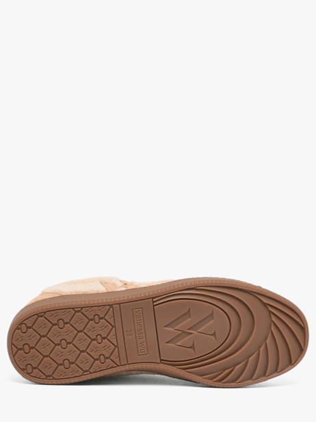 Sneakers Vanessa wu Beige women BK2950BG ander zicht 4