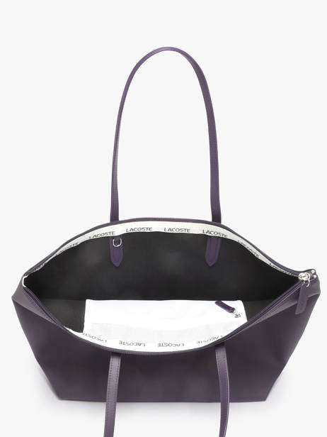 Schoudertassen L.12.12 Concept Lacoste Violet l.12.12 concept NF1888PK ander zicht 2