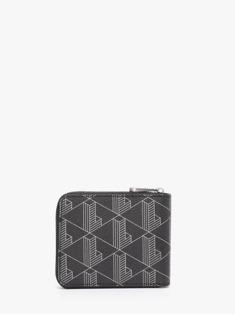 Portefeuille Lacoste Zwart the blend NH4005LX ander zicht 2