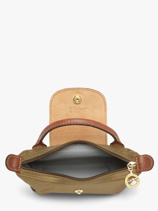 Longchamp Le pliage original Clutch Groen