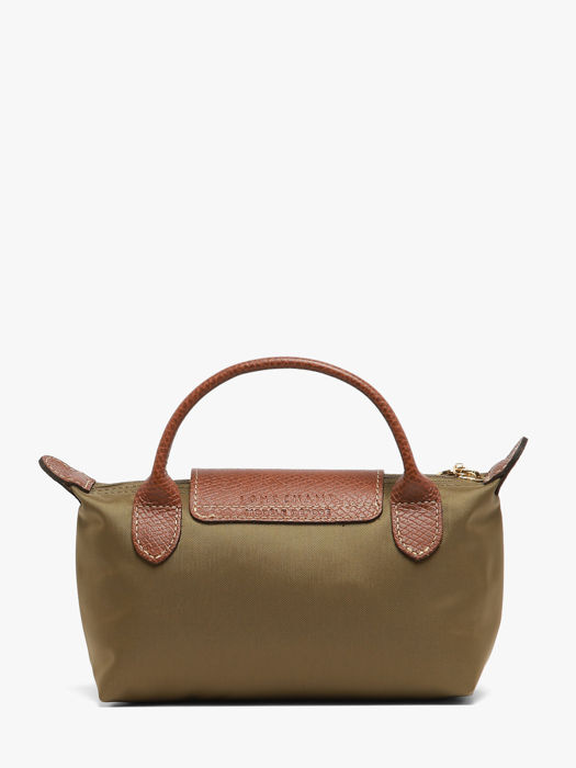 Longchamp Le pliage original Clutch Groen