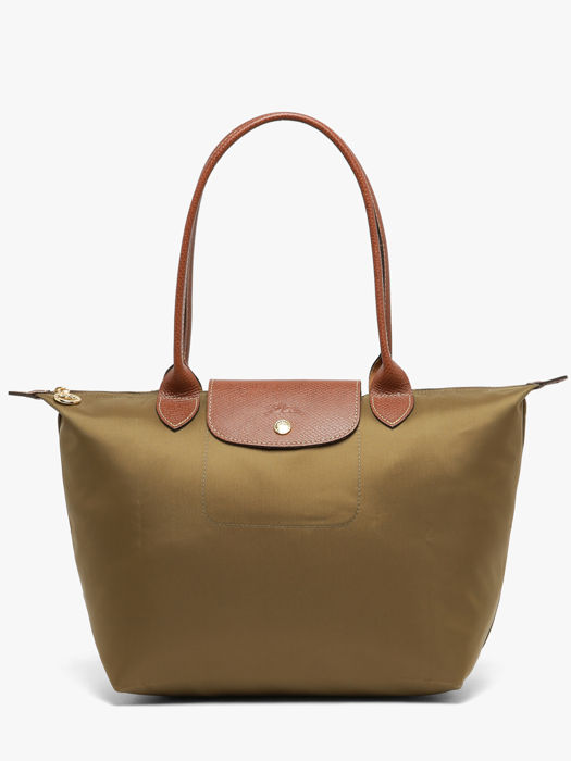 Longchamp Le pliage original Schoudertas Groen