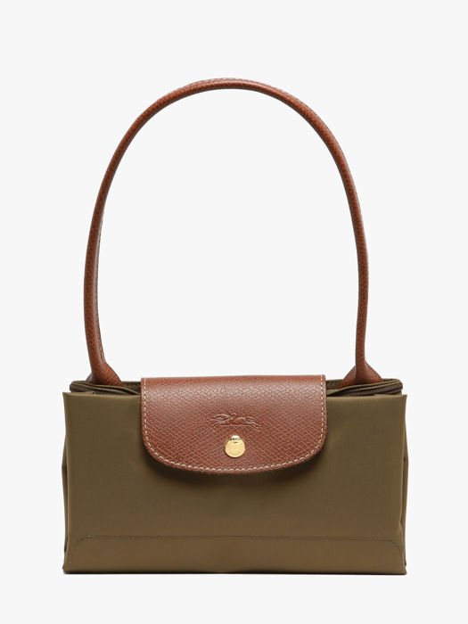 Longchamp Le pliage original Schoudertas Groen