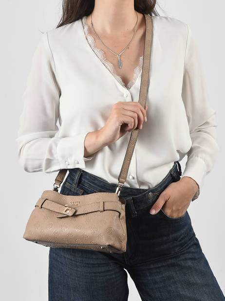 Cross Body Tas Ella Guess Beige ella PD974673 ander zicht 1
