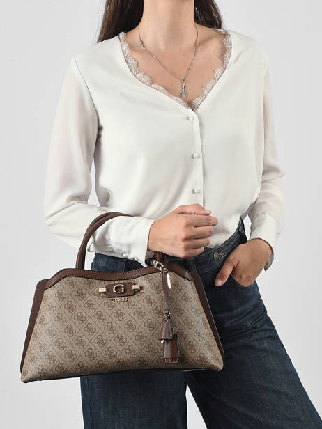 Handtas Lindsey Guess Bruin lindsey SG974906 ander zicht 1