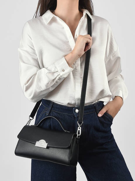 Cross Body Tas Rsg Leder Karl lagerfeld Zwart rsg B3W30114 ander zicht 1