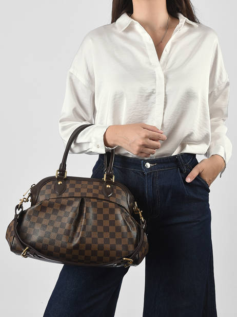 Sac Porté Main Second Life Louis vuitton Marron second life MTFZPU43 vue secondaire 1