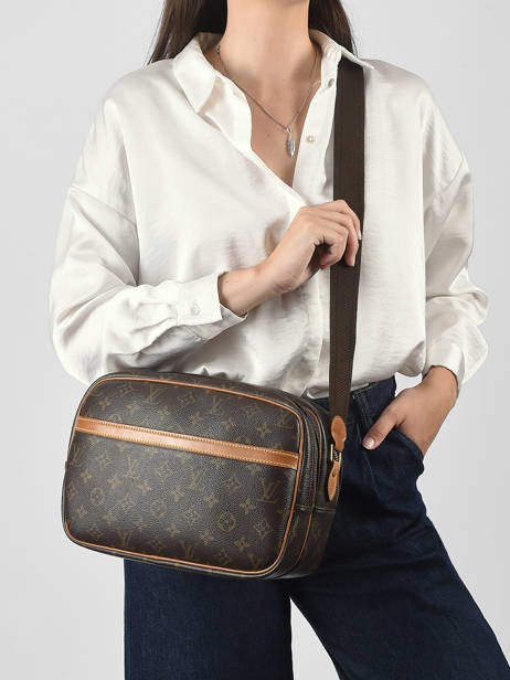Cross Body Tas Second Life Louis vuitton Bruin second life P31VK450 ander zicht 1