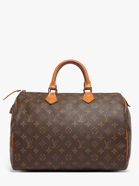 Sac Porté Main Second Life Louis vuitton Marron second life MB842