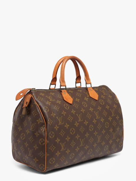 Sac Porté Main Second Life Louis vuitton Marron second life MB842 vue secondaire 2