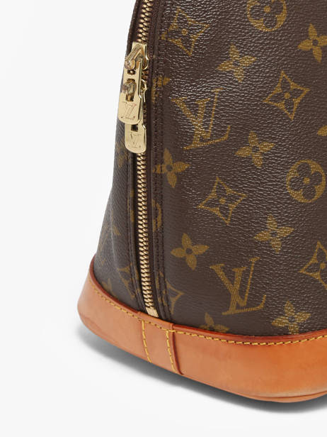 Sac Porté Main Second Life Louis vuitton Marron second life F9JIQXUI vue secondaire 5